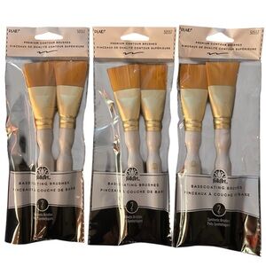 FolkArt Basecoating Brushes 3 pack